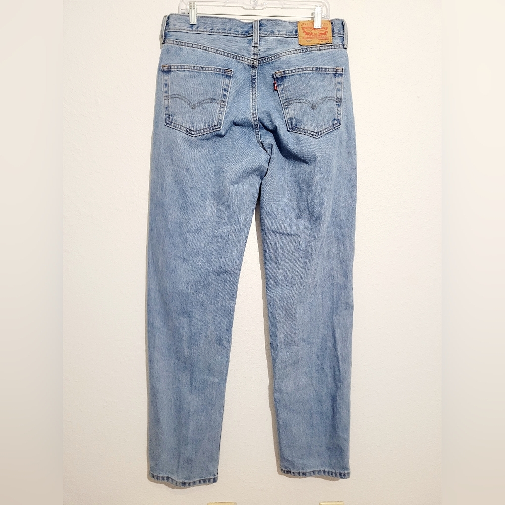 Levi’s 550 Relaxed Fit Jeans Men’s W34 L36 Light Wash 100% Cotton Denim - Picture 2 of 16